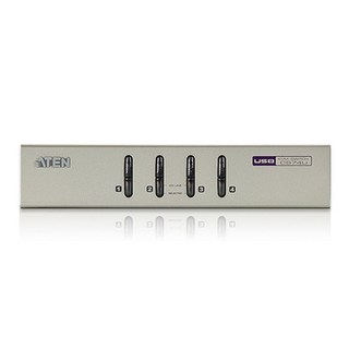 ATEN 4포트 USB VGA/오디오 KVM 스위치 CS74U 사용 모습
