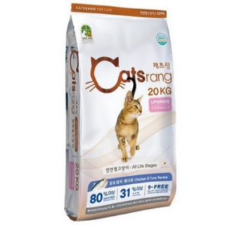 캐츠랑 NEW 전연령 올라이프 고양이 건식사료, 닭+참치, 20kg, 1개