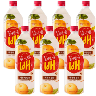 해태음료 갈아만든 배, 1L, 7개