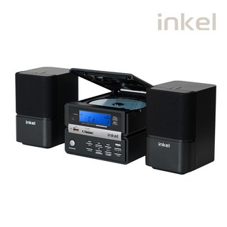 인켈 IKC-P250MC 레트로 디자인 미니 컴포넌트 올인원 오디오