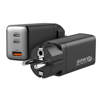 UM2 GaN PD3.0 PPS 65W 초고속 미니 3포트 멀티충전기