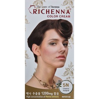 리체나 퍼퓸 새치전용 샴푸형 염색제