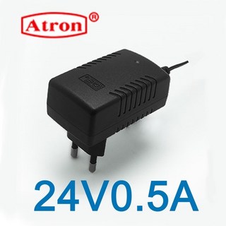 24V어댑터 24V0.5A 24V0.5A어댑터 DC 24V500mA, 1개