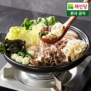 채선당 [채선당]샤브샤브 밀키트 2인분+(증정)칠리소스280g, 280g, 1개