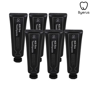빠이러스 킬파이어 구취제거 입냄새제거 잇몸 치약 [구취 임상 완료], 100g, 6개