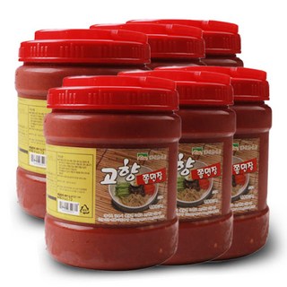 [고향식품] 쫄면장 2Kg (냉면 등 비빔용), 단품, 6개