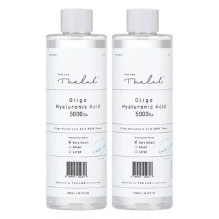뷰티관리 더랩바이블랑두 올리고 히알루론산 5000 토너 저분자 500ml 2개케어5661842, 2개
