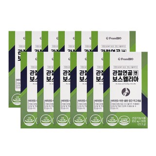 프롬바이오 관절연골 엔 보스웰리아 이병헌 보스웰리아, 12박스, 30정