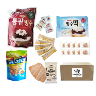 최대한Da 홈매이드 맛있는 빙수 만들기 재료 번들, 1세트, 1440g