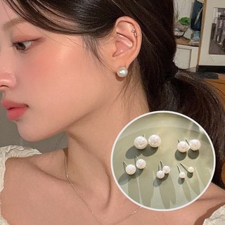 Rikuku 실버925 클래식 진주귀걸이 5종세트