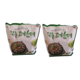 코스트코 해드림 부추 고기순대 500g x 3 소금 쌈장 포함, 1.5kg, 2개