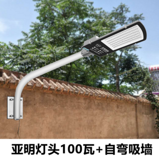 100W 고휘도 방수 LED 가로등 – 전봇대 및 벽형 설치 가능, 시골 및 골목길에 적합