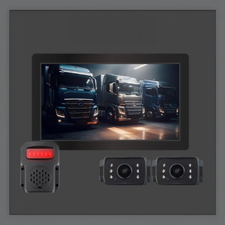 2채널 주행보조장치 8인치 BSD+DVR 세트 256GB