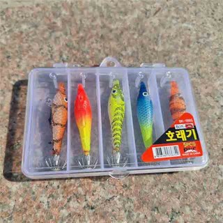 옵빠이슷테 호래기에기 5컬러 백경 BK-1995, 7cm