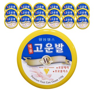 웰빙헬스팜 명품 고운발 크림, 110g, 19개