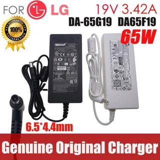DA-65F19 AC 어댑터 19V 3.42A 65W 충전기 29LN467U PA-1650-43 DA-65G19 LG R400 R410 PA-1650-68 LCAP39 49LF51, 3)EU