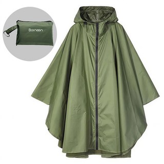 Bornoon 남녀 판초 우의