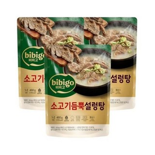 제일제당 비비고 소고기 듬뿍 설렁탕 460g x3개, 3개
