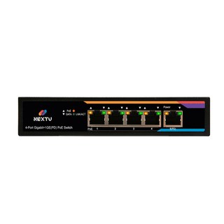 넥스트유 NEXT-POE3004PD 10/100/1000M POE 5포트 거리연장기, 1개