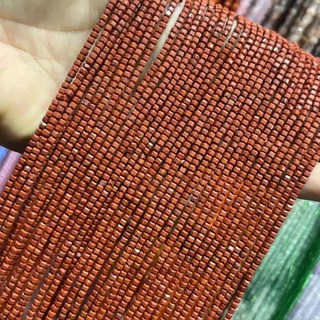 레드 스톤 미니 비즈 2.5x2.5mm 각도 큐브 비즈 사전 가격 맞춤형 준보석 소재 사각형 모양, 01 2.5x 2.5mm