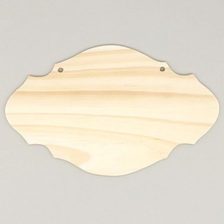 구름문패 원목반제품 25cm O-05-005, 1개