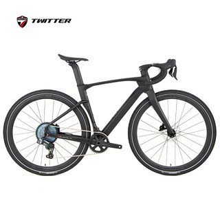 트위터 그래블자전거 GRAVEL V3 PRO WHEELTOP 전자변속13단 완전유압DISC 풀카본 85%박스배송, 1개, 45cm, 레드