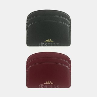 아페쎄 A.P.C. 하프문 카드지갑 2가지 색상 PXAWV F63270