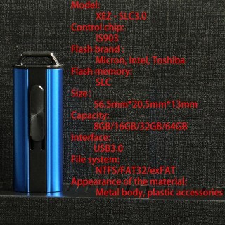 윈도우10설치usb 플래시 드라이브 USB3 512기가usb, 16GB, 파란, 1개