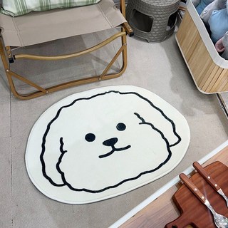 후암마켓 귀여운 고양이 강아지 미니러그