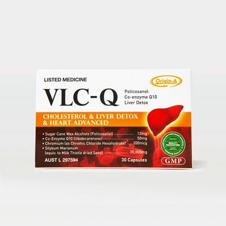 오리진에이 VLC-Q 폴리코사놀 코엔자임큐텐 밀크시슬 복합제재, 1개, 30정