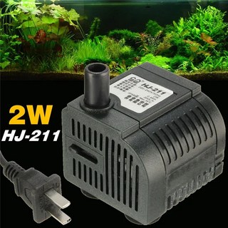 수중 펌프 미니 워터 펌프 매우 조용한 220-240V 200L/H 정원 급수 펌프 수족관 물고기 탱크 파워 헤드 분수 2W, 1개