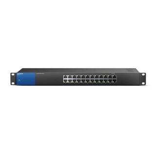 링크시스 LINKSYS 24포트 스위칭허브 1000Mbps, LGS124, 1개
