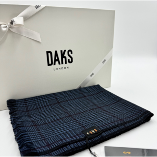 [국내백화점 정품] 닥스 남자 울 머플러 블루컬러 [FKS221] 남자머플러 연말선물 빠른배송 상품 이미지