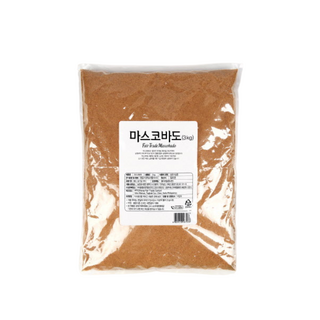 자연드림 비정제 원당 흑설탕 마스코바도, 1개, 3kg