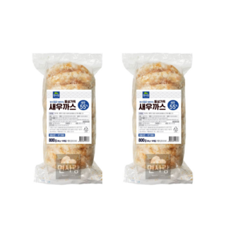 면사랑 통살가득 새우까스 800g, 2개