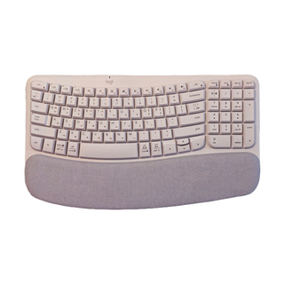 로지텍 WAVE KEYS 무선키보드, 로즈핑크, 920-012318