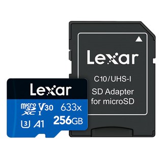 렉사 하이퍼포먼스 microSDXC 메모리카드 256GB