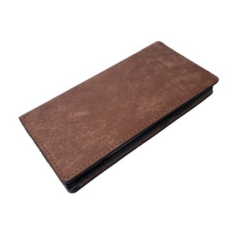 푸에블로 소가죽 수제 지갑형 핸드폰케이스 상단 이미지