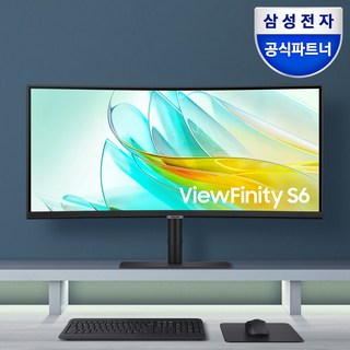 삼성전자 뷰피니티 S6 모니터 사용 모습