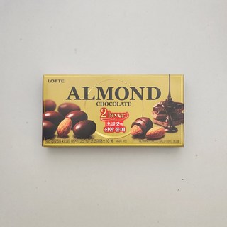 롯데웰푸드 아몬드 초코볼, 46g, 20개