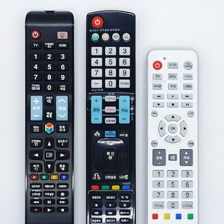 삼성 엘지 대우 TV 통합 만능 리모컨 [건전지 포함] LG BTV 비티비 KT 올레 유플러스 U+ 기가지니 헬로 SK 브로드밴드 스카이라이프 티브로드 비전 셋탑박스 셋톱박스 스마트 티비 리모콘, 삼성 TV 통합 리모컨+[건전지] 삼성전자 전용 무설정, 1개