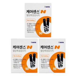 케어센스N 혈당측정검사지, 50개입, 3박스