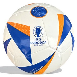 아디다스 유로24 클럽 축구공 화이트 블루 IN9371 1개 상품 이미지