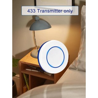 RF 433MHz 무선 스마트 라이트 스위치 220V 110V 릴레이 수신기 LED 램프에 대 한 미니 라운드 버튼 벽 패, 03 1 Remote Control