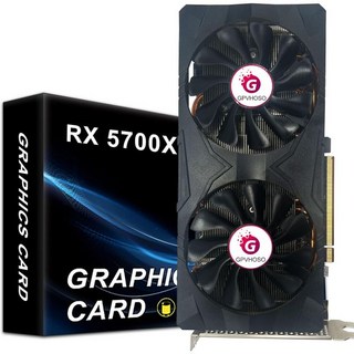 RX 5700 XT 그래픽 카드 AMD 라데온 RX 5700 XT 8GB GDDR6 2560SP 256비트 PCI-e 4.0 x16 GPU 컴퓨터 그래픽 카드 HDMI/디스플레