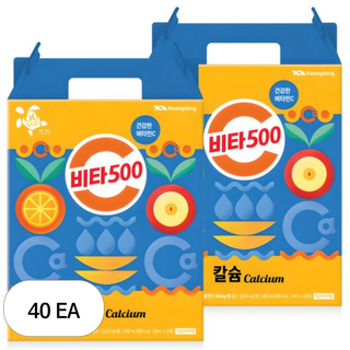 비타500 칼슘, 100ml, 40개