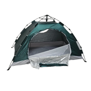 트리아브 원터치 1인용 텐트 자동 백패킹 경량 미니, 원터치 다크그린(1도어 1창문)