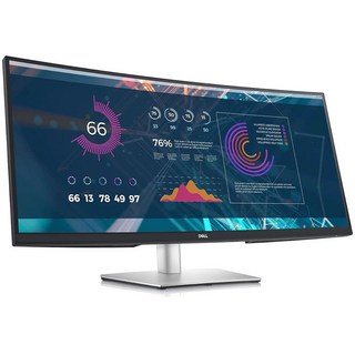 Dell 34인치 울트라와이드 WQHD (와이드 쿼드 고화질) 곡선형 USB-C 모니터 (P3421W) 60Hz에서 3440 x 1440 3800R 곡률 100억 7천, Dell 34인치 울트라와이드, WQHD (와이드 쿼드