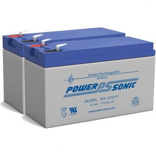 파워 소닉 PS-1270-12V 7AH SLA 배터리 - 2팩