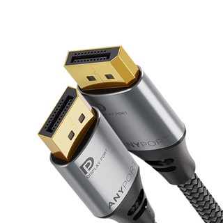 애니포트 DP to DP 1.4V UHD 8K 20핀 더미 프리미엄 고급형 케이블 24K 금도금 단자, 2m, 1개
